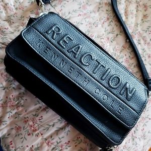 Black crossbody clutch